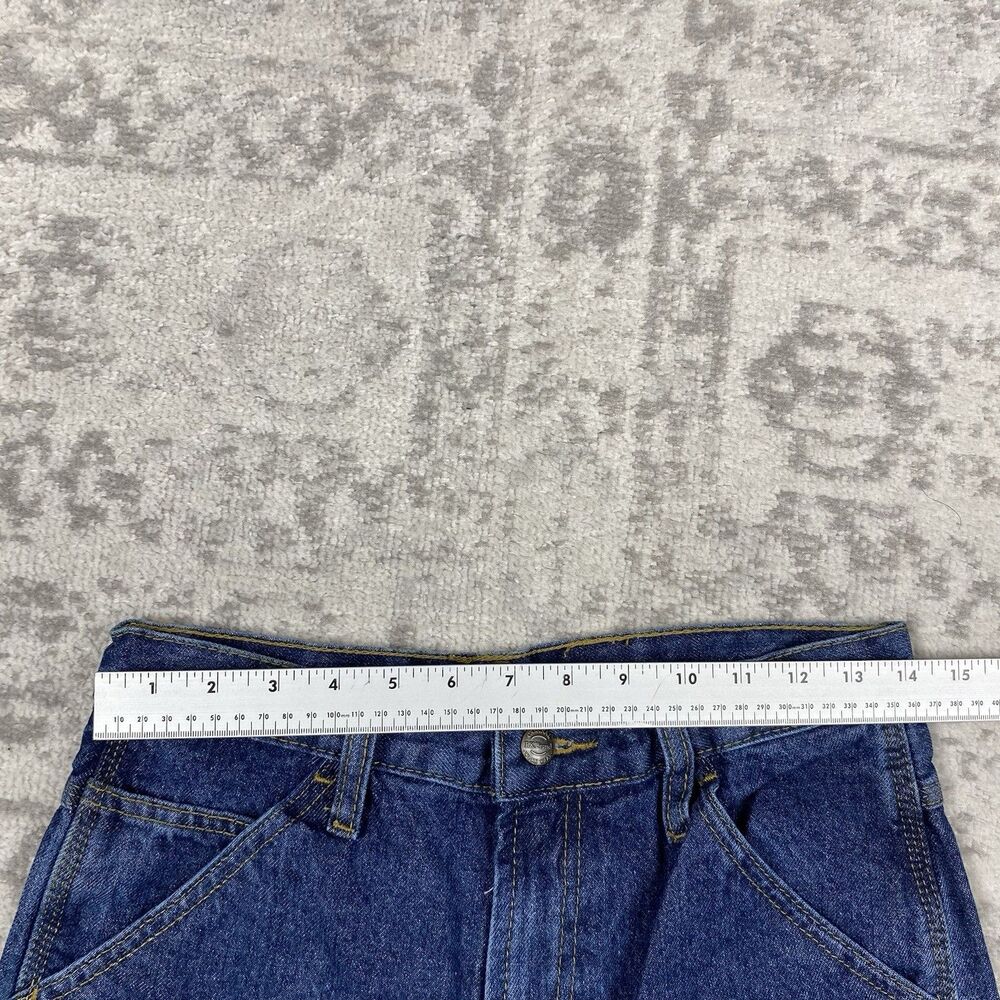 NEW RK Brand Carpenter Jeans Mens Medium Wash Denim Workwear Size 30x34 - Picture 3 of 5